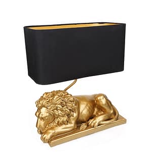 Lion Table Lamp