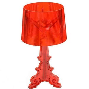 Bourgie Acrylic Lamp-Red