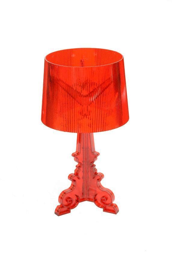 Bourgie Acrylic Lamp-Red