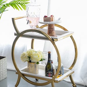 Blanche bar cart
