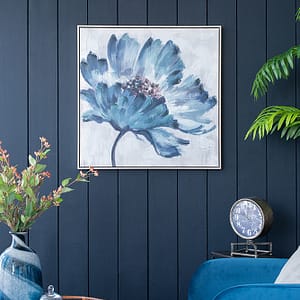 Fleur Bleue Painting