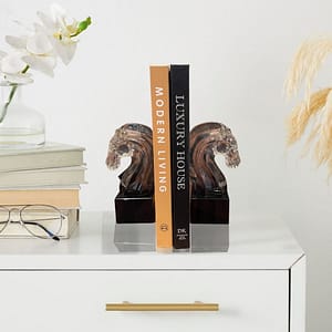Glass Stallion Bookend