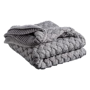 Tile Blanket-Grey