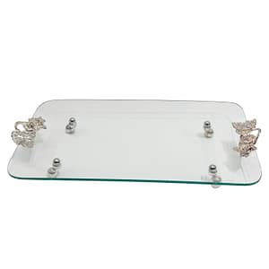 Clear Rectangular Tray