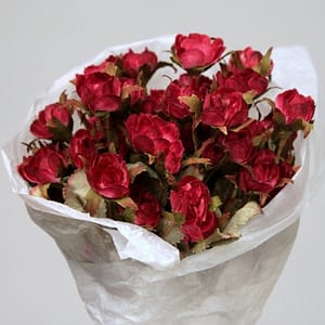 Theshowroom Furniture Purple Mini Rose Flower