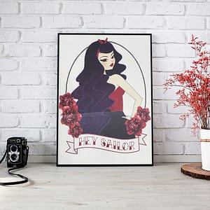 Hey Sailor Painting