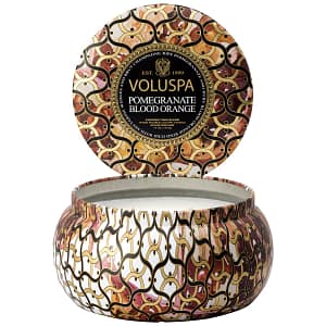 Voluspa Pomegranate Wick Maison Tin Candle