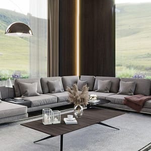 Theshowroom Furniture Antalya Corner Sectional Sofa