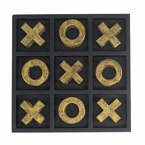 Tic Tac Toe Sculpture