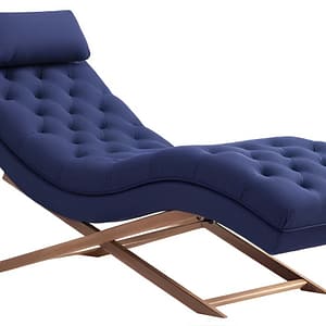 Theshowroom Furniture Monroe Chaise Navy