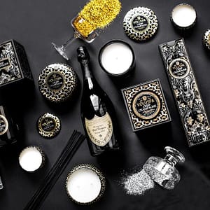 Voluspa Crisp Champagne Boxed Scallop Candlepot