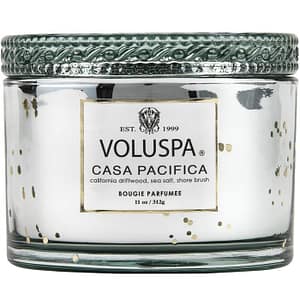 Voluspa Casa Pacifia Boxed Scallop Candlepot