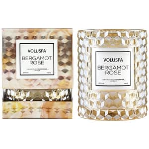 Voluspa Bergamot Rose Scented Candle
