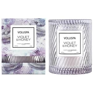 Voluspa Violet & Honey Scented Candle