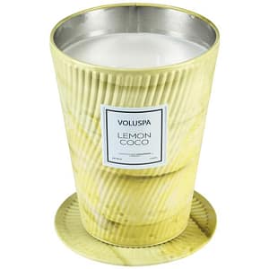 Voluspa Lemon Coco Scented Candle