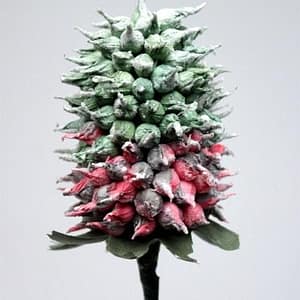 Ananas Stalk-Burgundy