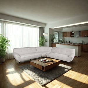 Brown Ruhe Sectional Sofa