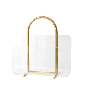 TheShowroom Furniture Clear Magazine Rack