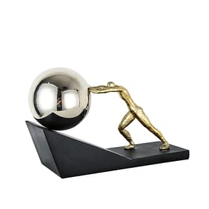 TheShowroom Furniture Duwen Figurine-Gold