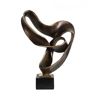 TheShowroom Furniture Ribbon Sculpture-BRONZE