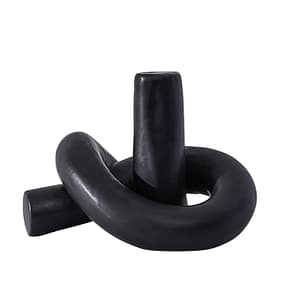 TheShowroom Furniture Tie Sculpture-BLACK