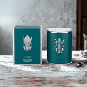 Ladenac Dynastia FLEURS DU NIL BEETLE candle in jar 350gr