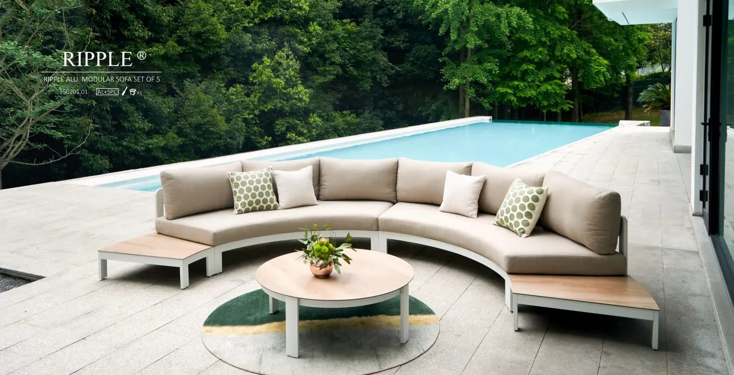 Ripple Outdoor Corner Set