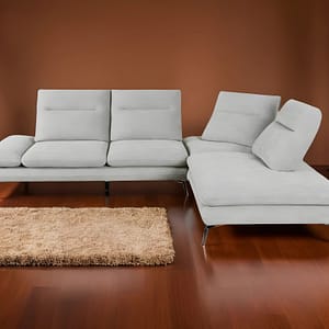 Theshowroom Furniture Duo Sectional Sofa Beige