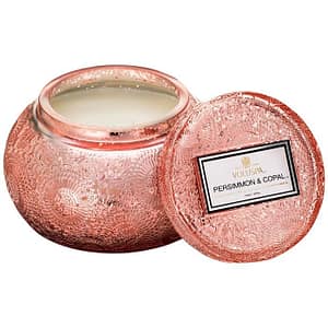 Voluspa Persimmon and Copal Glass Bowl