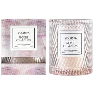 Voluspa Rose Champs Scented Candle