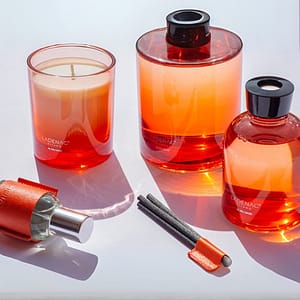 Ladenac set OASIS AL HILI orange HF250ml. DIF.150ml. CERAMIC