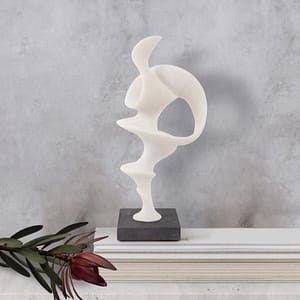 Abstract Wave Sculpture