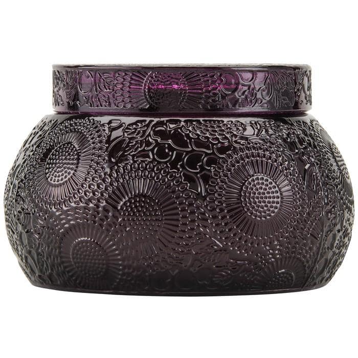 Voluspa Santiago Huckleberry Glass Bowl