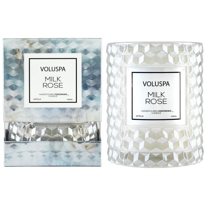 Voluspa Milk Rose Scented Candle